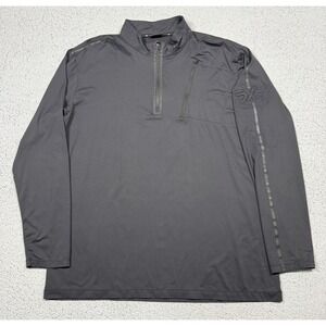 PXG Pullover Mens XL Black 1/4 Zip Golf Performance Top Stretch MS22ATM2-02BK